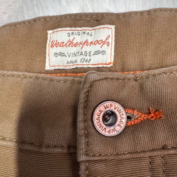 |•WEATHERPROOF•| Vintage Regular Fleece Lined Pants Size 40 L 30 - Picture 6 of 11